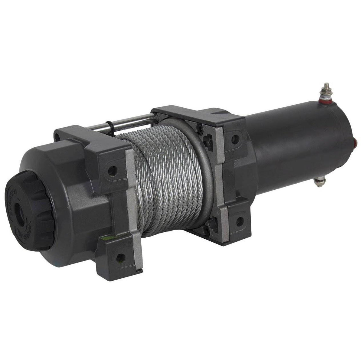 3500lb ATV Winch Assembly 1.21hp 166:1 Gear Ratio T855