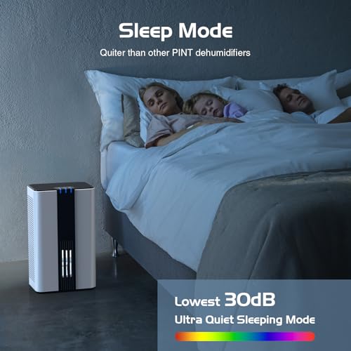 850 Sq.Ft 86OZ Water Tank Dehumidifier with Timer Auto Shut Off N17769