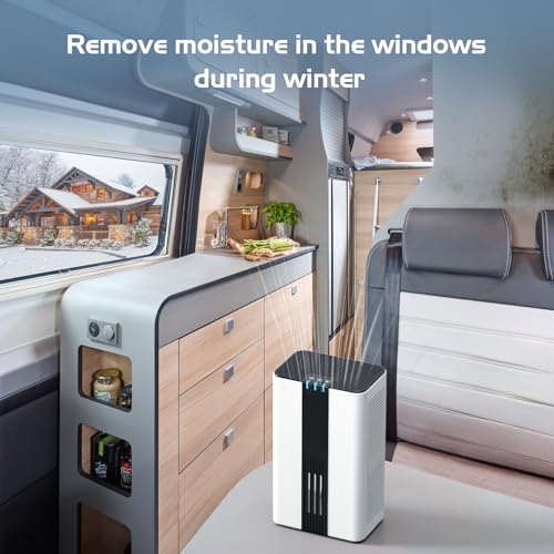 850 Sq.Ft 86OZ Water Tank Dehumidifier with Timer Auto Shut Off N17769
