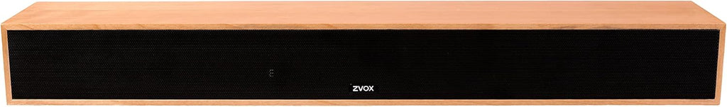 24" Wood TV Speaker with Voice Boost (Black) F637644
