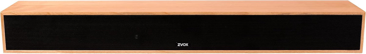 24" Wood TV Speaker with Voice Boost (Black) F637644