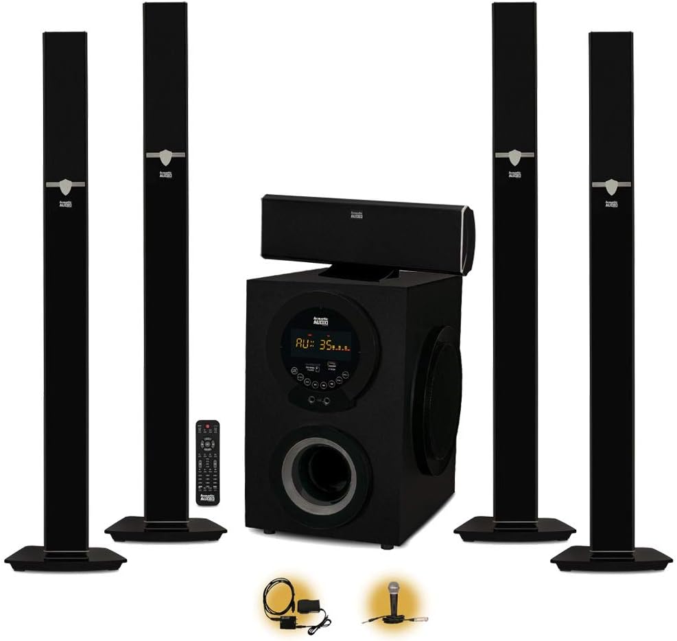 Tower 5.1 Bluetooth Speaker System W136
