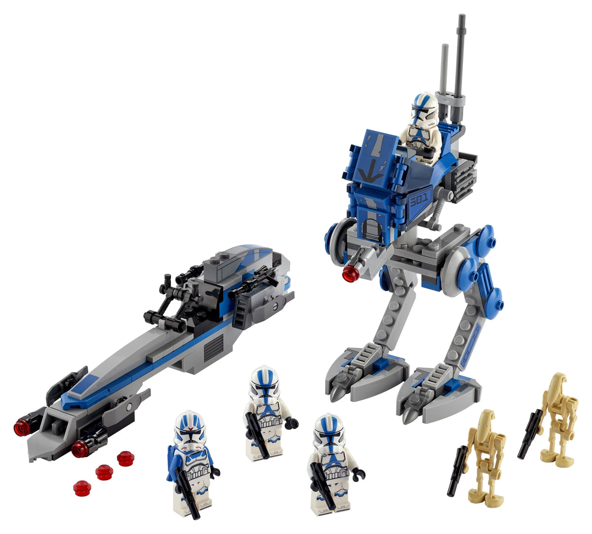 501st Legion Clone Troopers Building Toy (285 Pieces) I608470