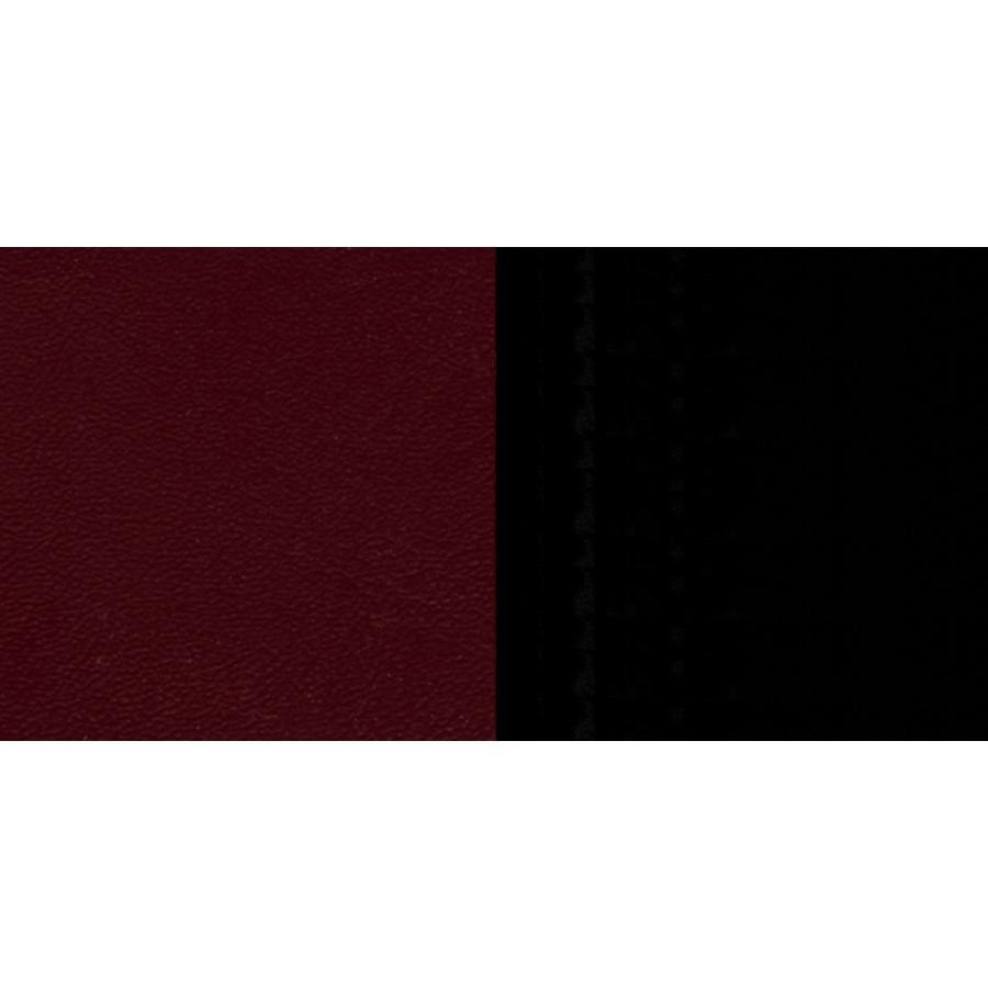Burgundy Vinyl Metal Chair G208