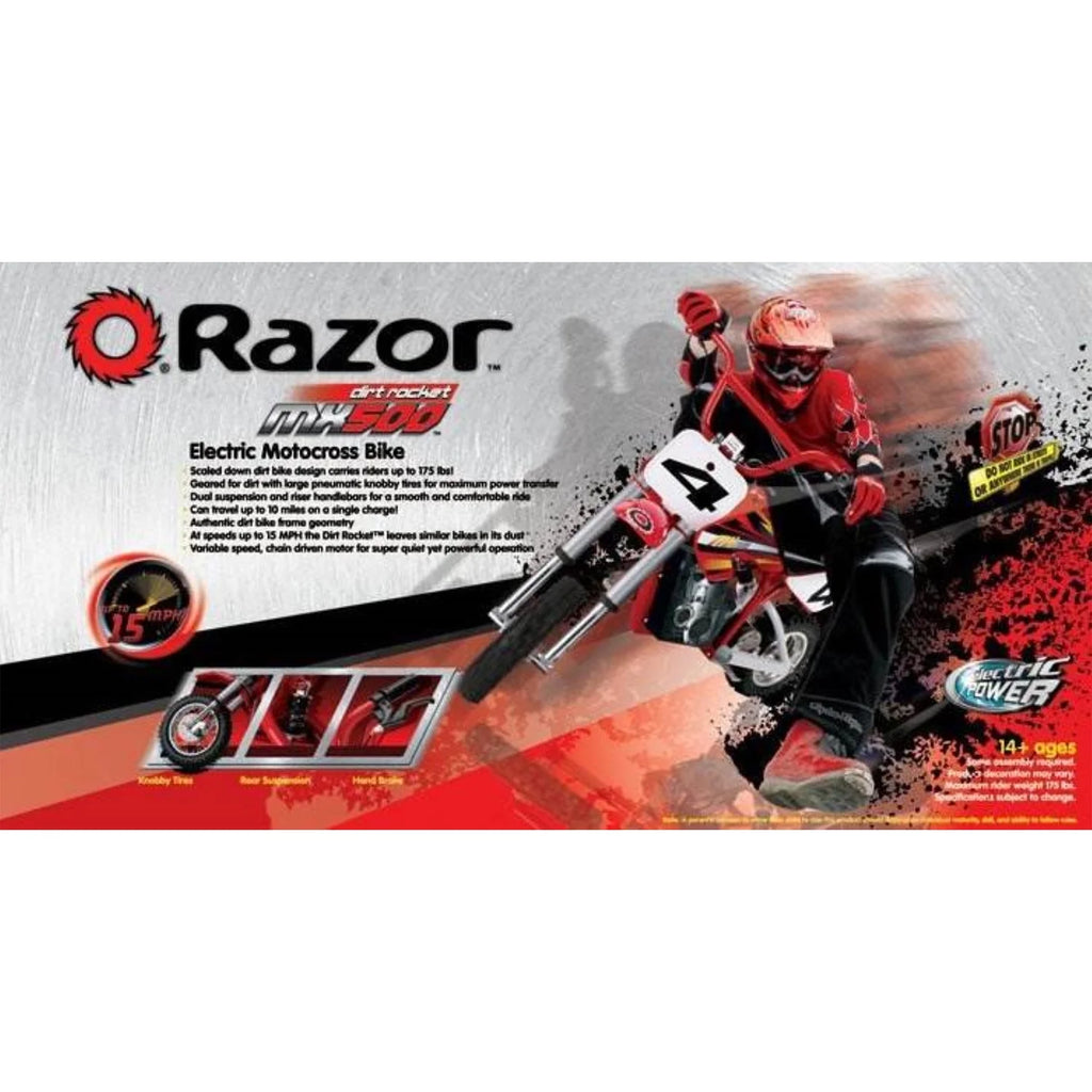 Red Electric Bike Motorcycle V78530