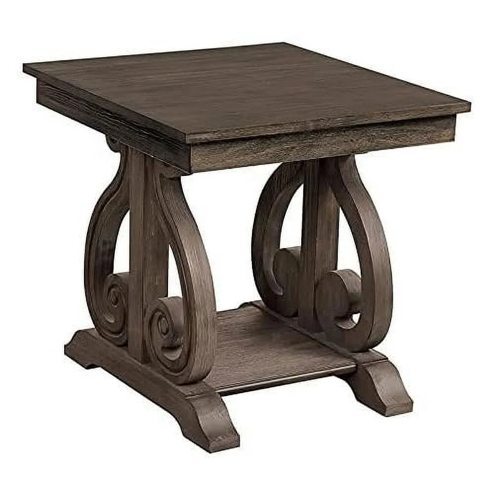 Wood End Table M10844