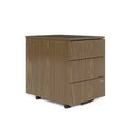Carini Walnut 3-Drawer Vertical Filing Cabinet J98125