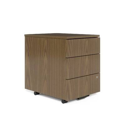 Carini Walnut 3-Drawer Vertical Filing Cabinet J98125