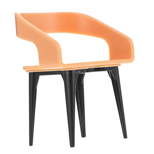 4pcs Mini Simulation Chair Fairy Garden Furniture Scene Model Dining Table Accessories Plastic Old Fashioned P589