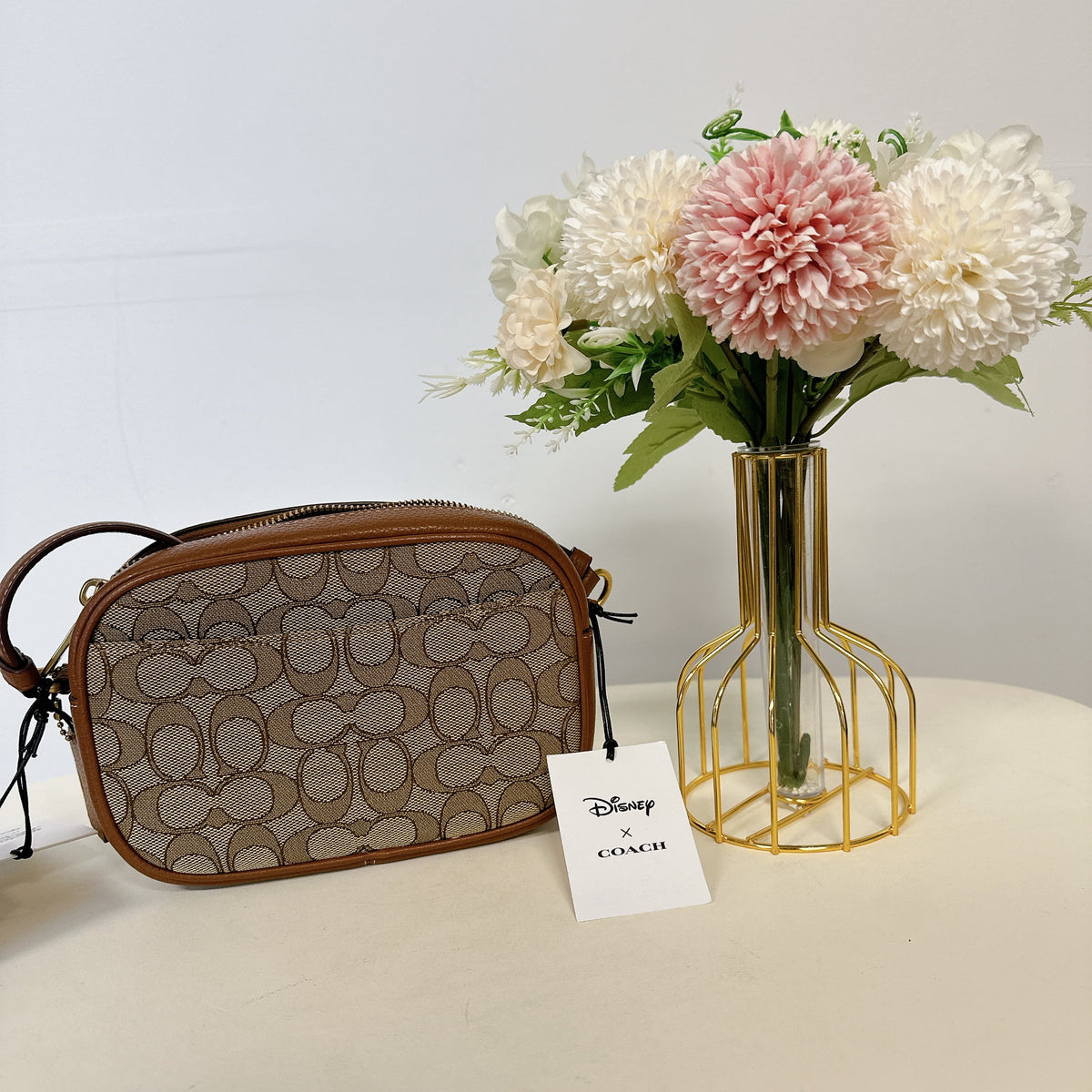 Khaki Multi Mini Camera Bag K566550