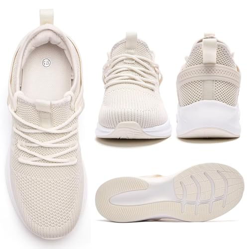 Women's Athletic Walking Shoes Lightweight Breathable Slip on Sneakers D632371