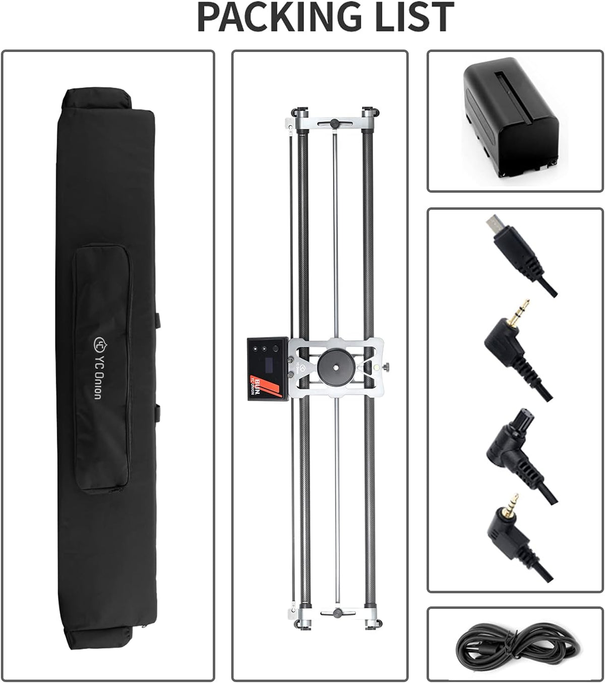 Motorized Camera Slider 120cm Carbon Fiber T50750