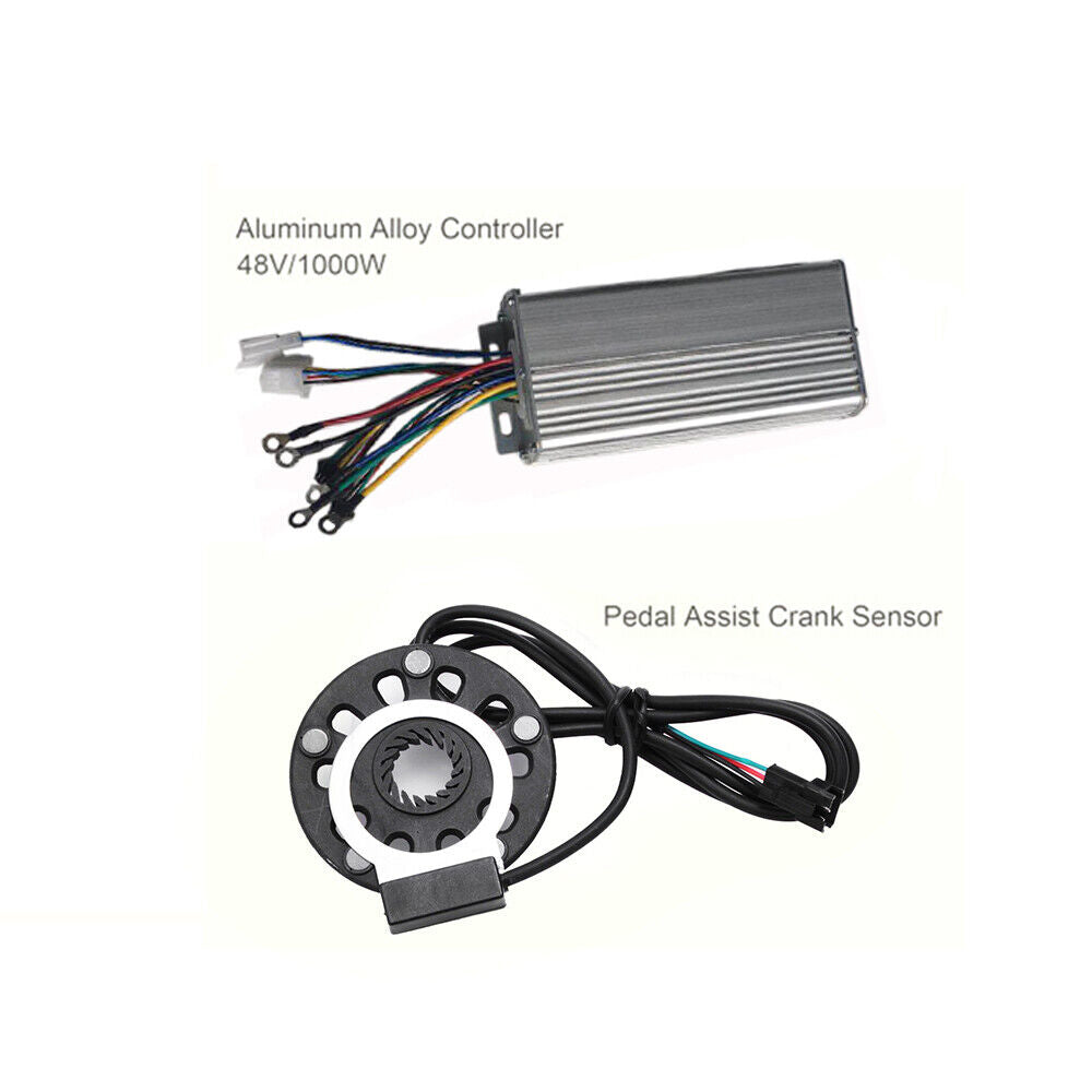 26" Electric Bicycle Conversion Kit Rear Wheel Hub Motor with LCD Q12226