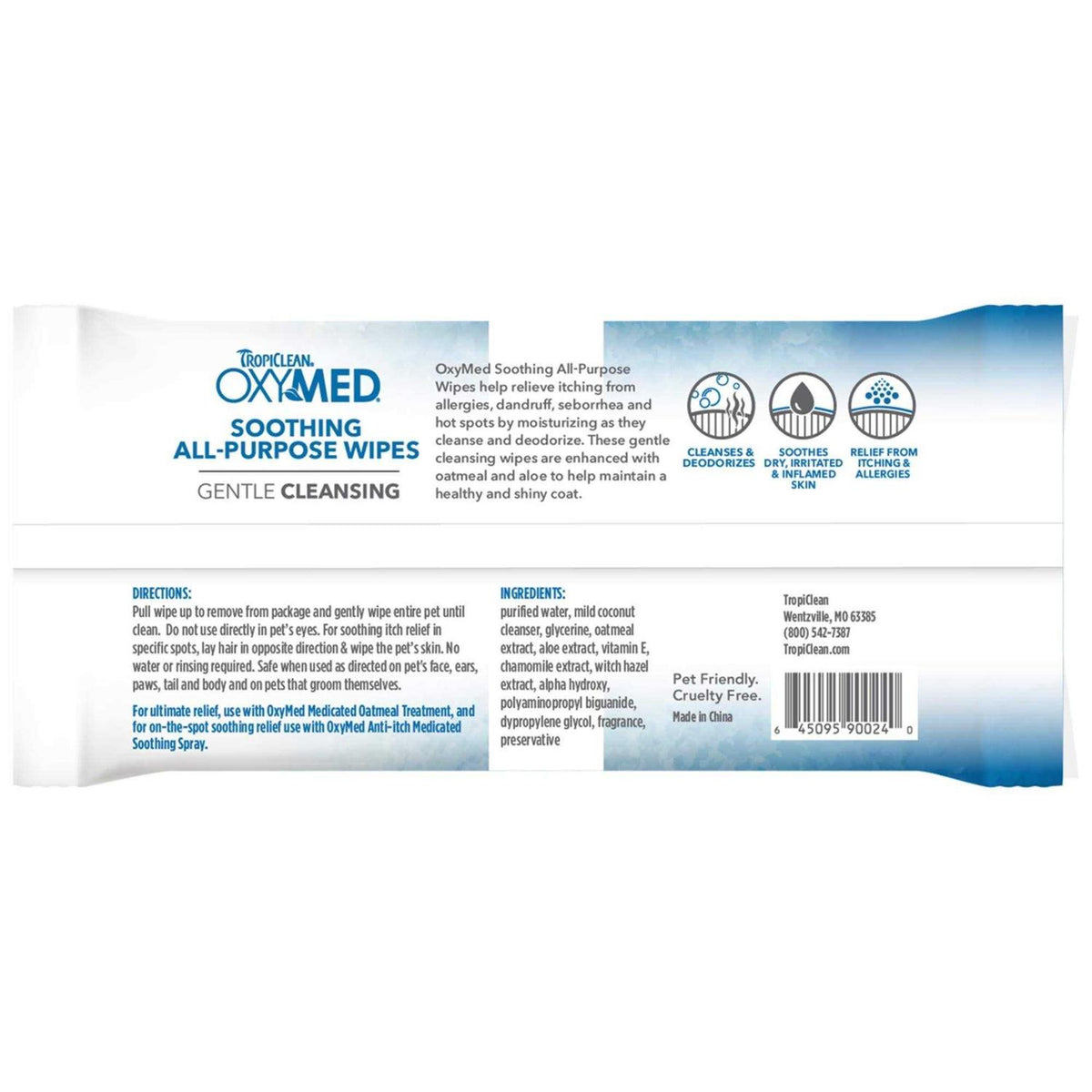Allergy Relief Wipes O145