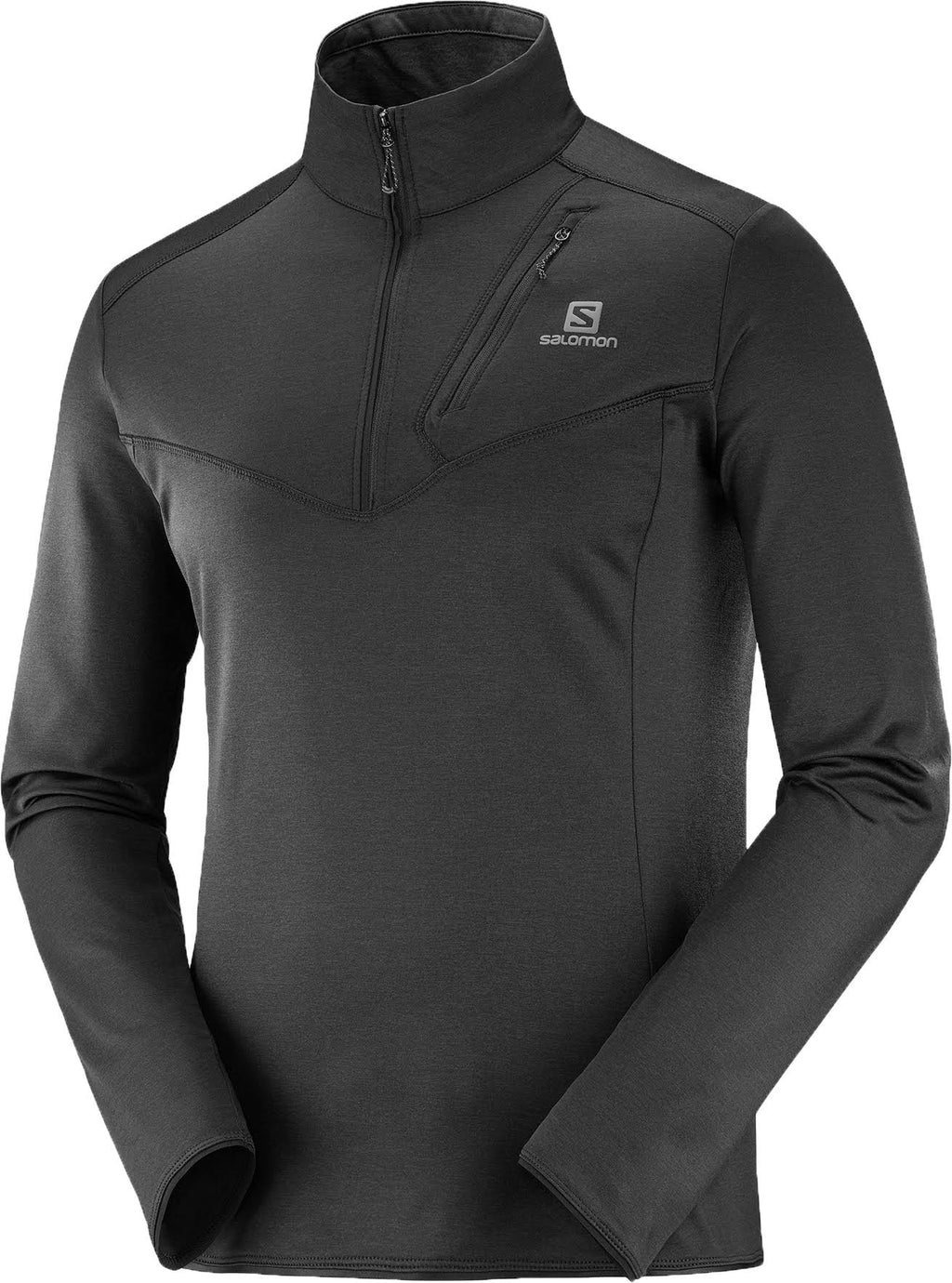 Black XL Half Zip M6681