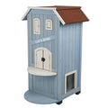 3-Story Outdoor Cat House V7562
