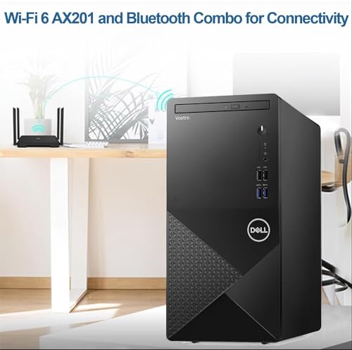12th Gen Intel Core i3-12100 16GB RAM 256GB SSD + 1TB HDD WiFi 6 DVD-RW HDMI Display Port Windows 11 Pro Desktop Computer K308201