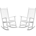Brown Acacia Oversized Outdoor Rocking Chair P425362