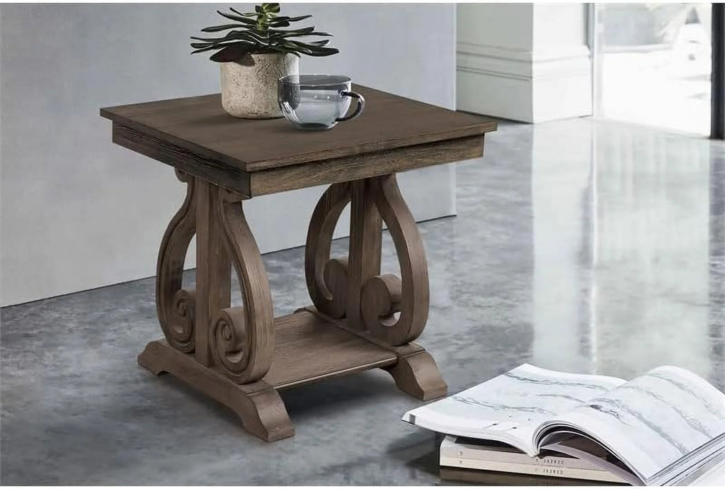 Wood End Table M10844