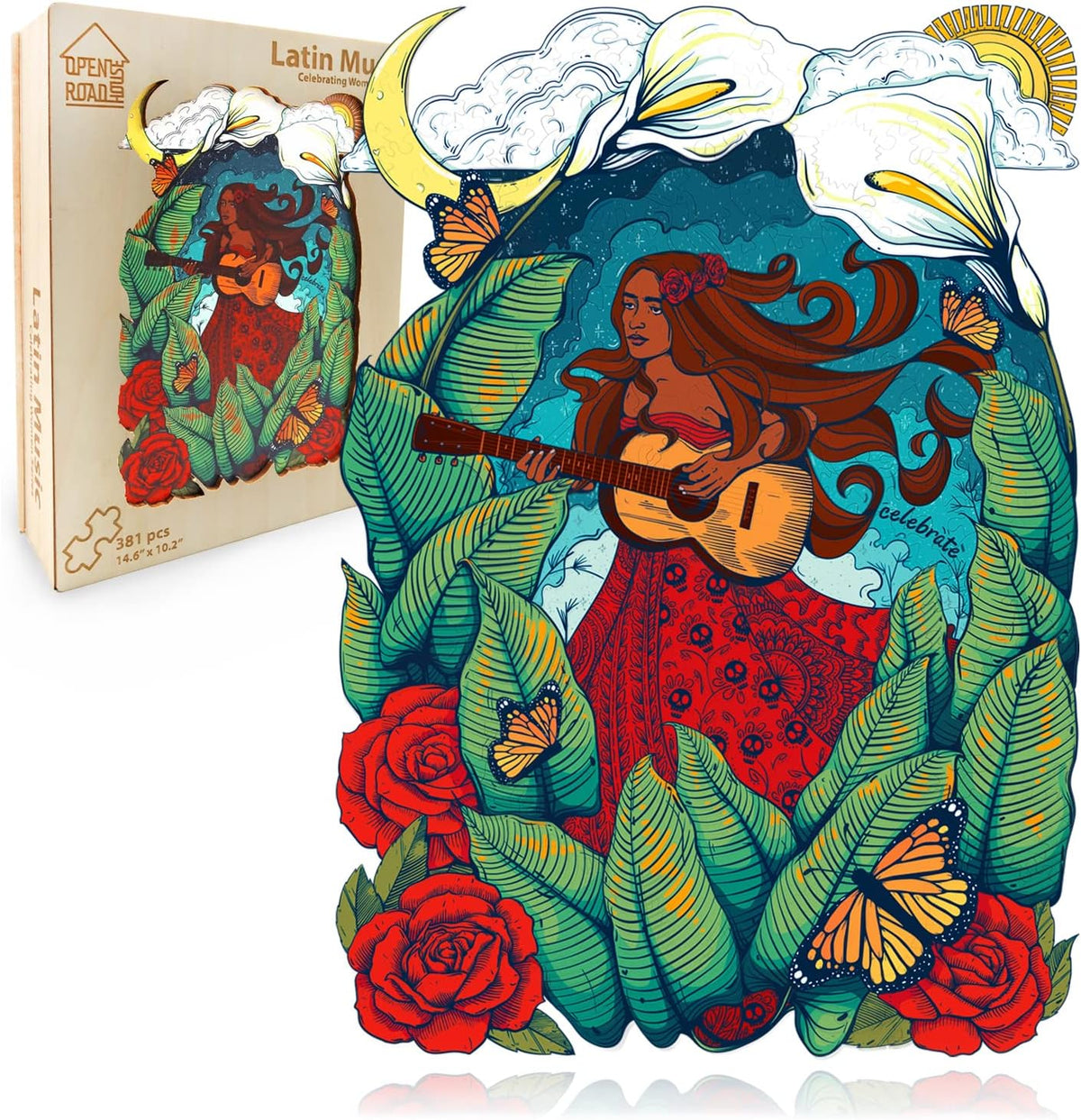 African Sunshine Wooden Jigsaw Puzzle M57637