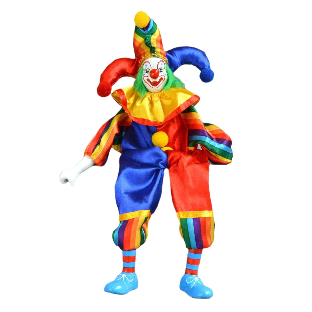 Harlequin Doll Porcelain Doll Toy Ornament G55193