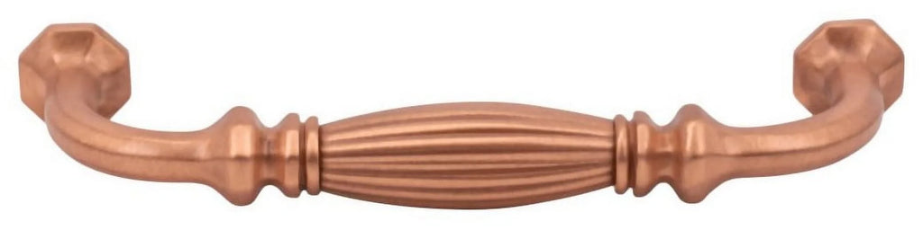 Solid Brass 3-3/4" Center To Center Ribbed V445296