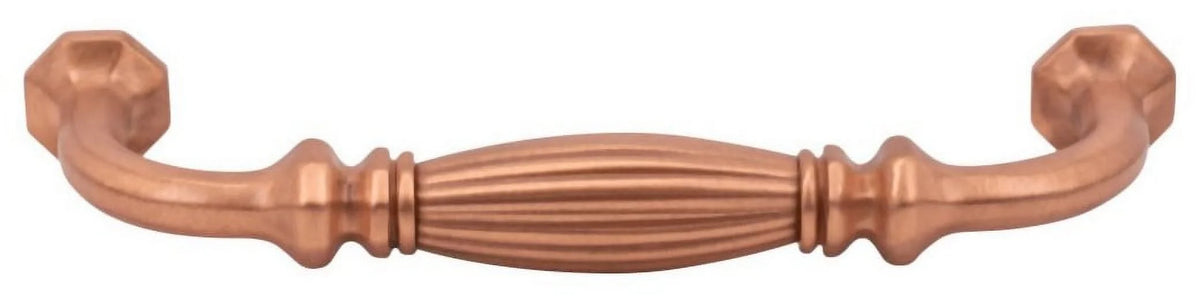 Solid Brass 3-3/4" Center To Center Ribbed V445296