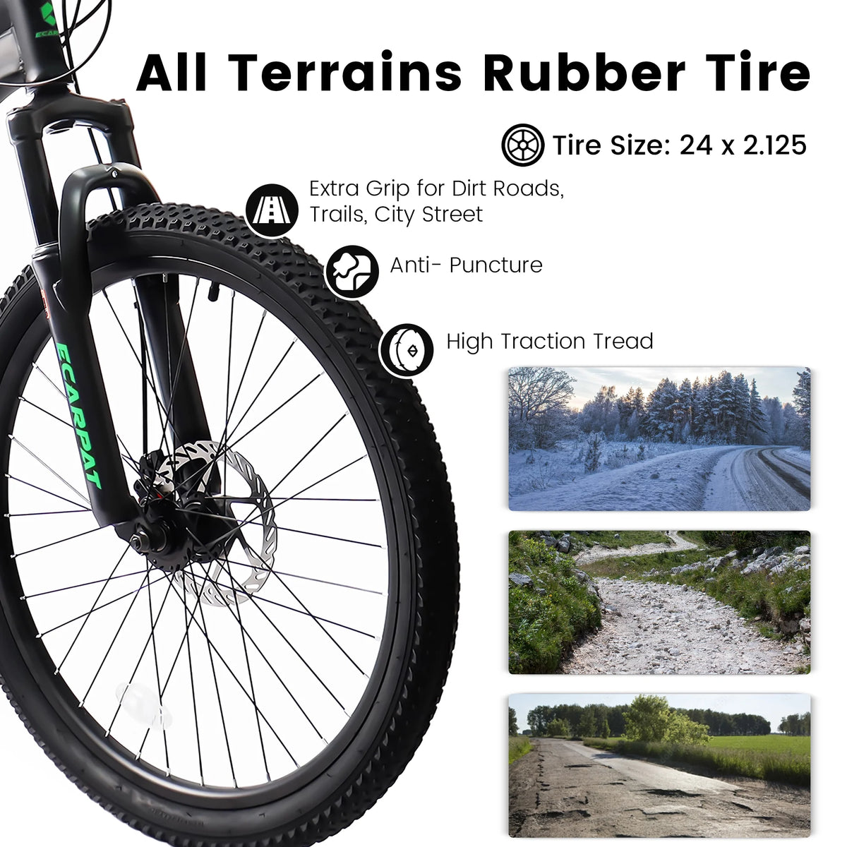 24 inch 21 Speeds High-Carbon Steel Mountain Bike C844