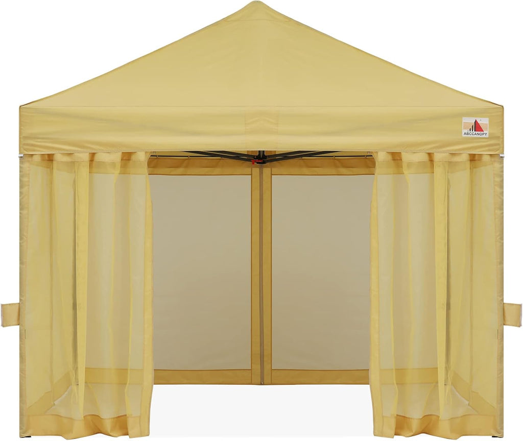 10x10 Pop Up Gazebo Canopy Tent with Netting Walls K122518