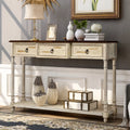 52" Wood Console Table with 3 Drawers and Shelf A504702
