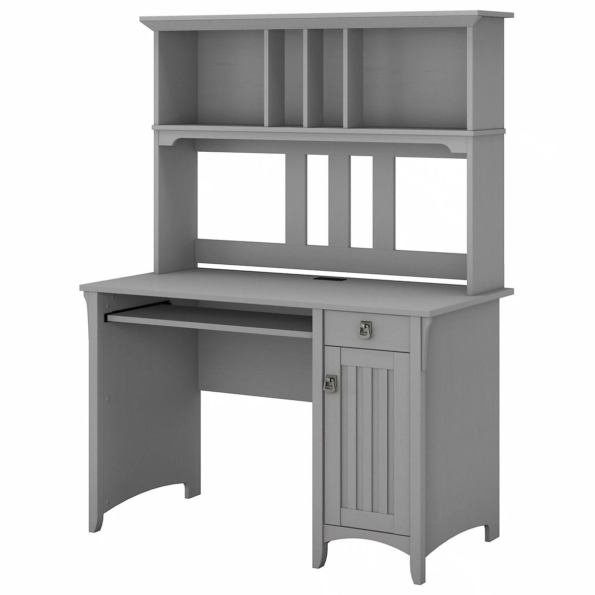 48 Computer Desk & Hutch with Storage Q300071