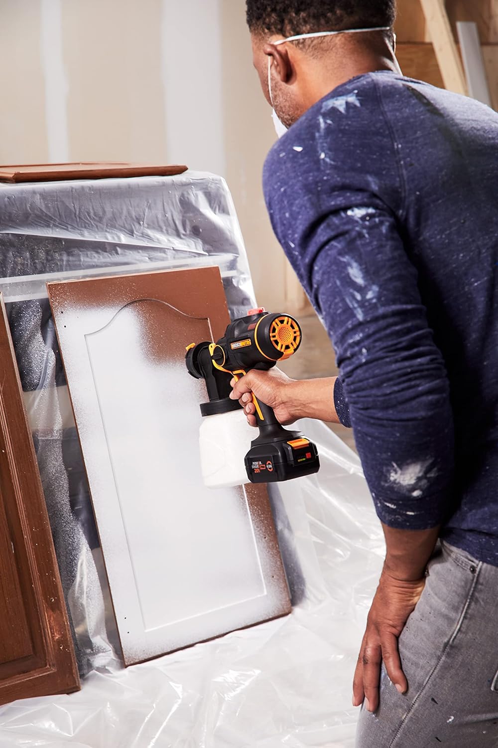 20V Cordless Paint Sprayer with Brushless Motor D771