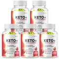 Keto ACV 500mg Gummies 5 Bottles I914