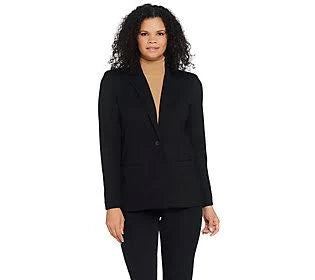 Black Knit Blazer I545728