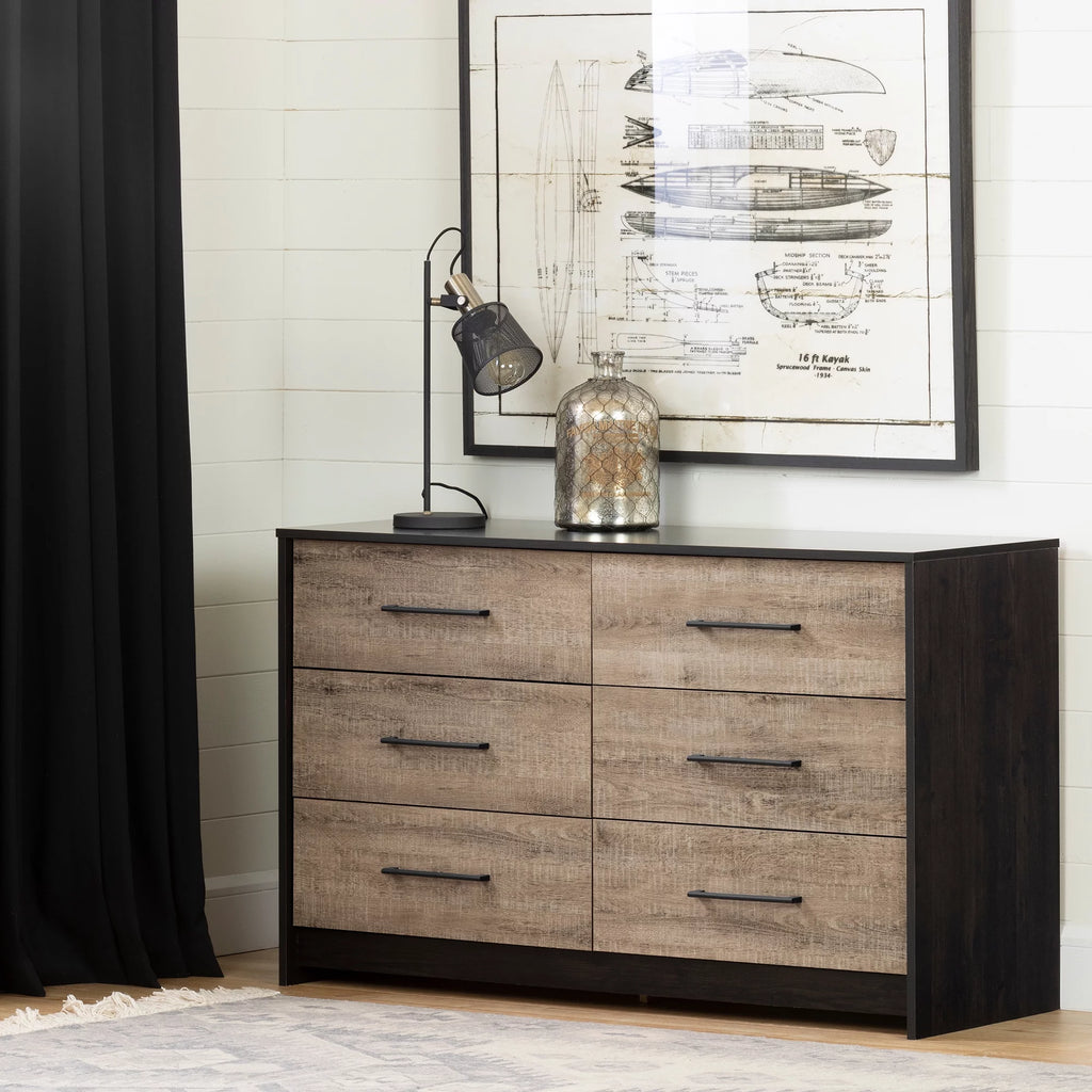 6 Drawer Double Dresser Z131873