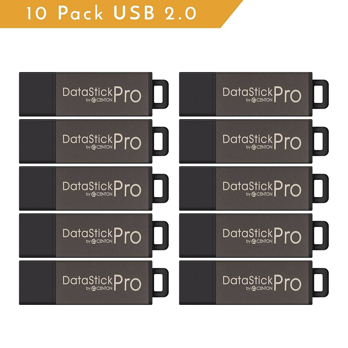 2GB USB 2.0 Flash Drive 10 Pack Y4740
