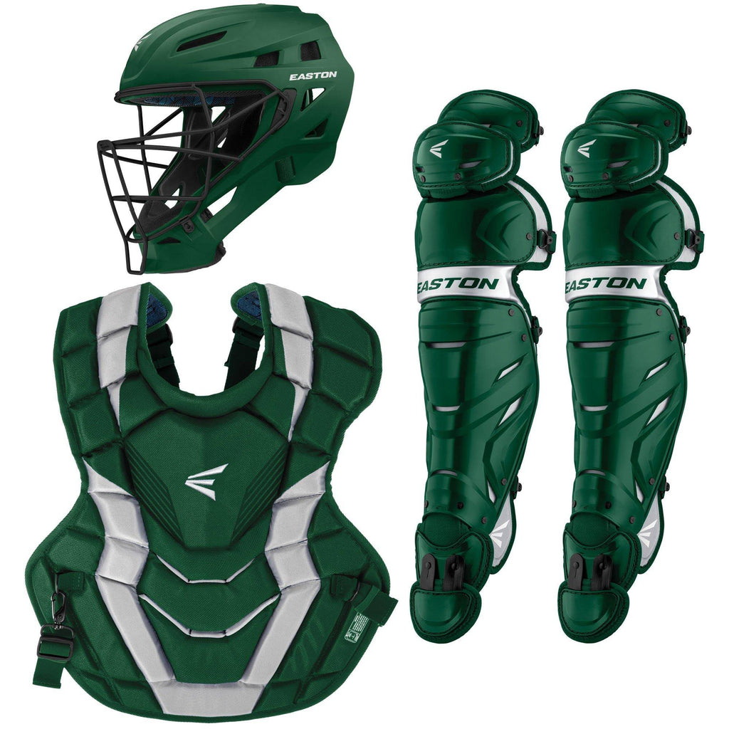 Youth Catcher's Set Green Silver V90576