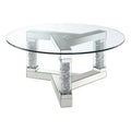 Glass Round Coffee Table O895340
