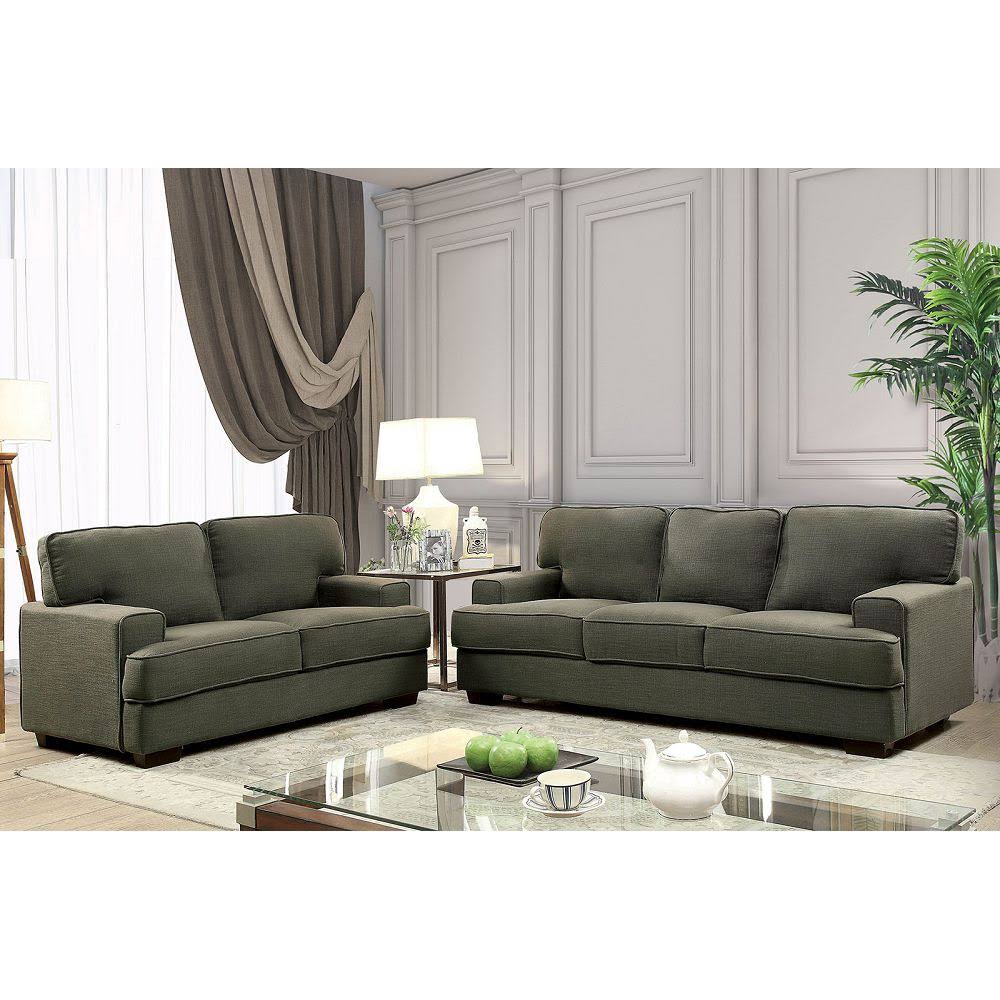 Gray Loveseat E413350