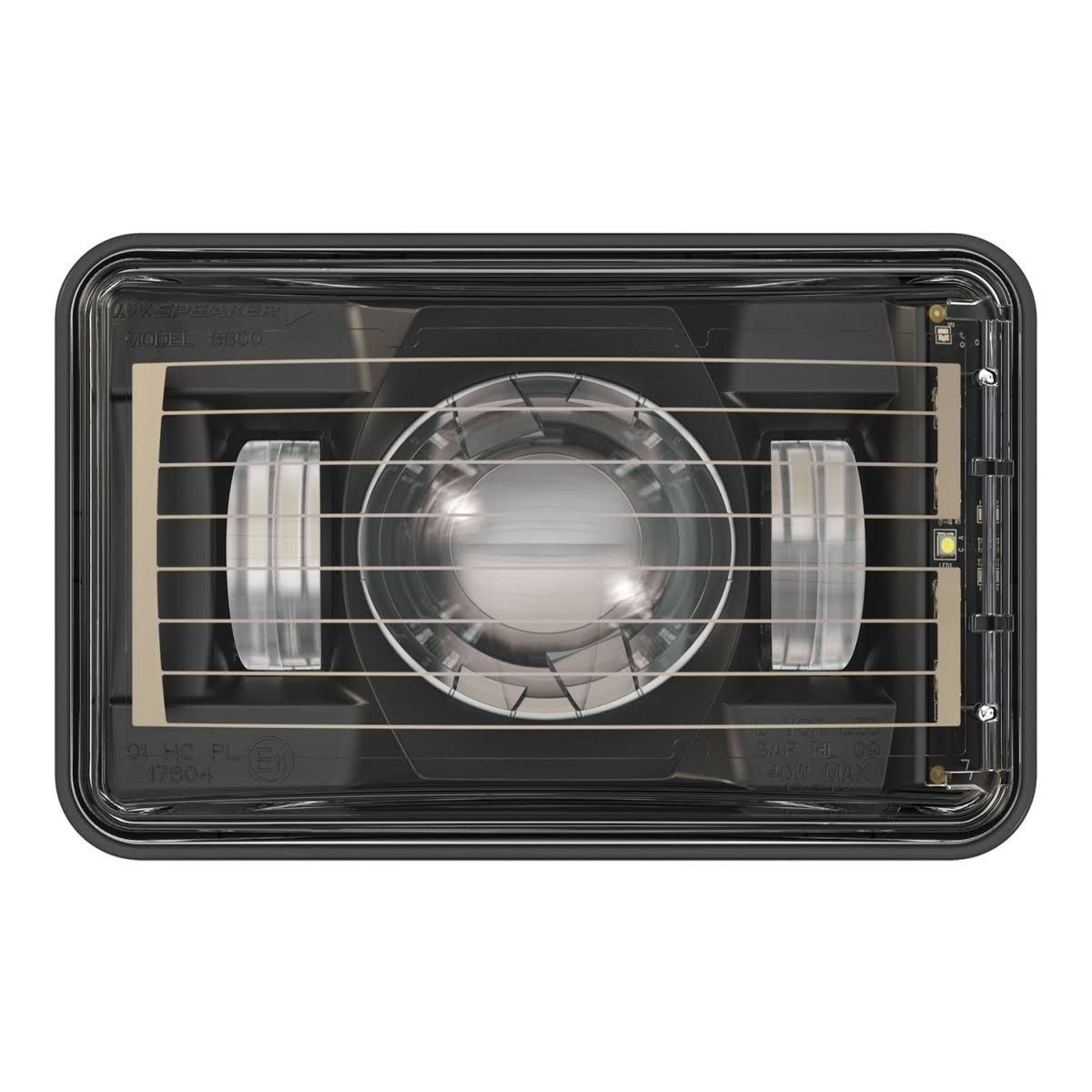 Black Heated Headlight L240