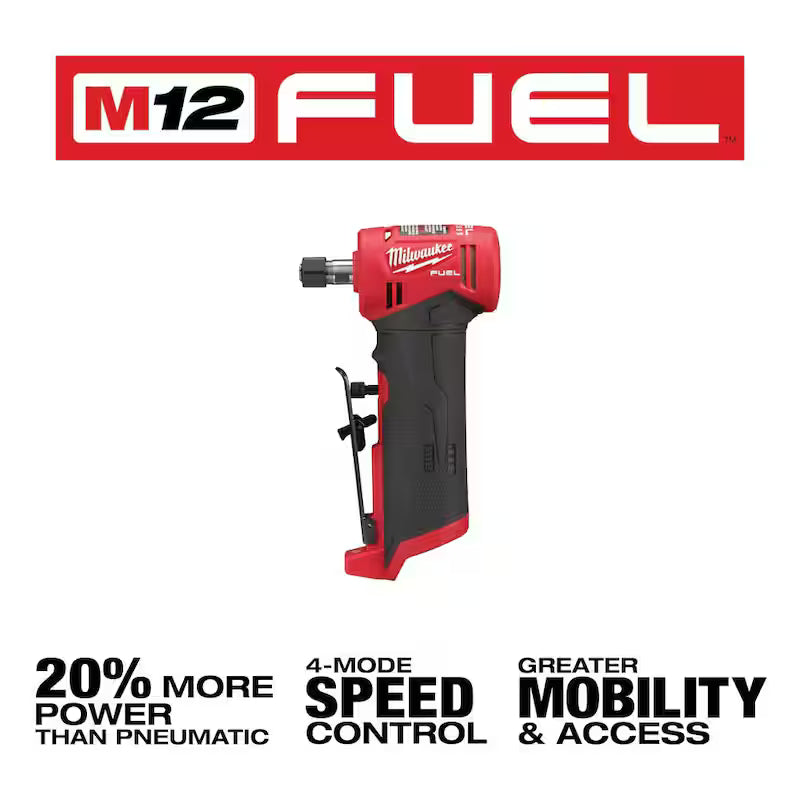 12V Lithium-Ion Brushless Cordless 1/4 in. Die Grinder Kit with Battery & Charger P70042