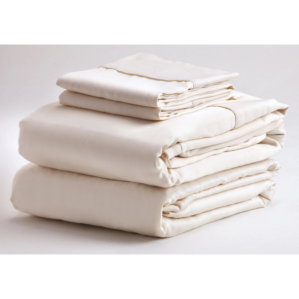 Microfiber Sheet Set Narrow King Ivory W80339