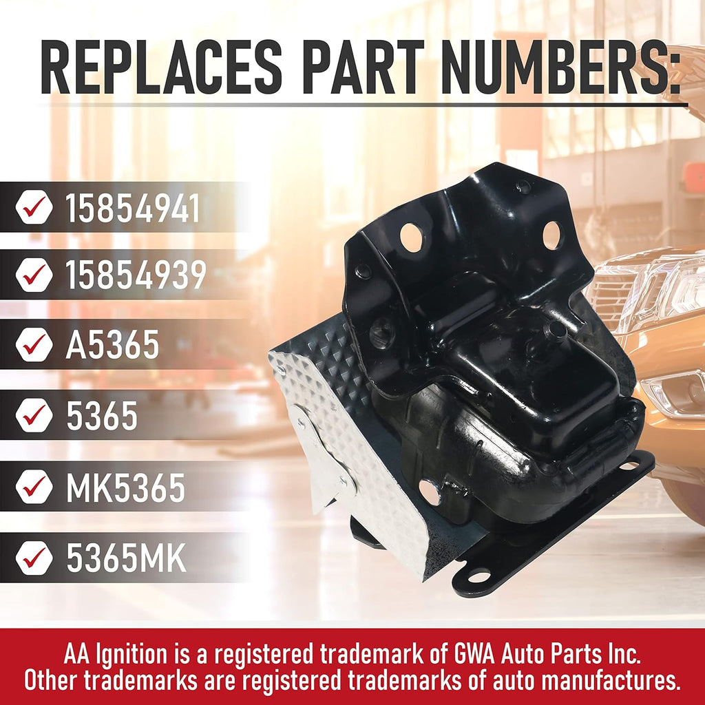 Engine Mount Set of 2 with Heat Shield C2002