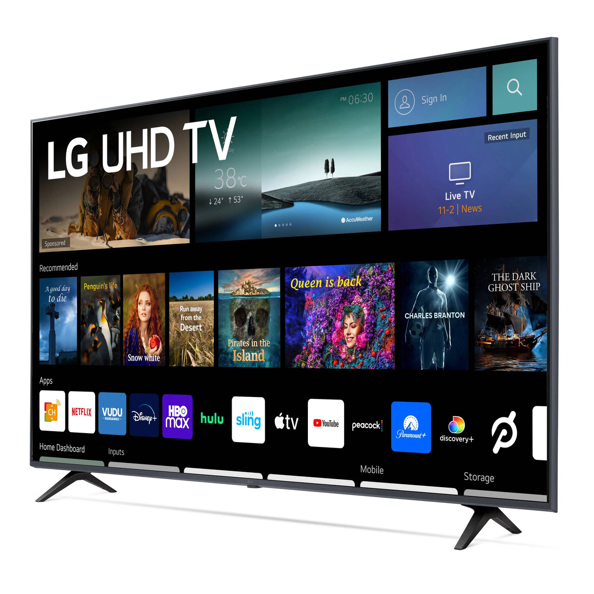 65 4K UHD Smart TV A3899