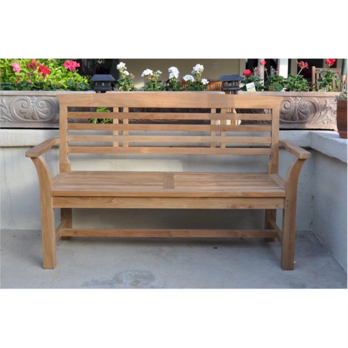 Teak 2-Seater Bench S985