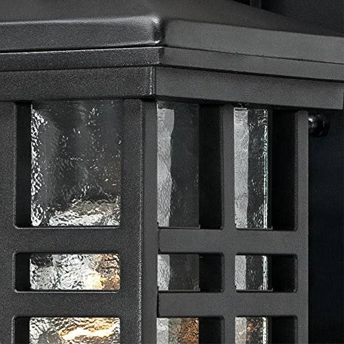 Outdoor Wall Lantern with Dusk to Dawn Sensor U645207