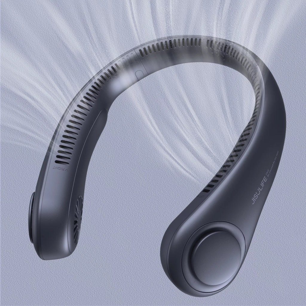 Portable Neck Fan 4000 mAh Bladeless Fan with 3 Speeds Q289