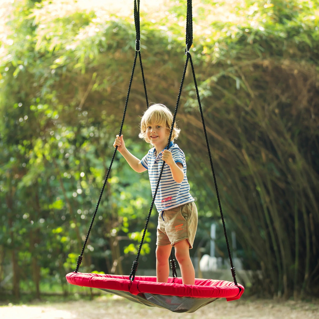 40" Red Platform Tree Swing D1492