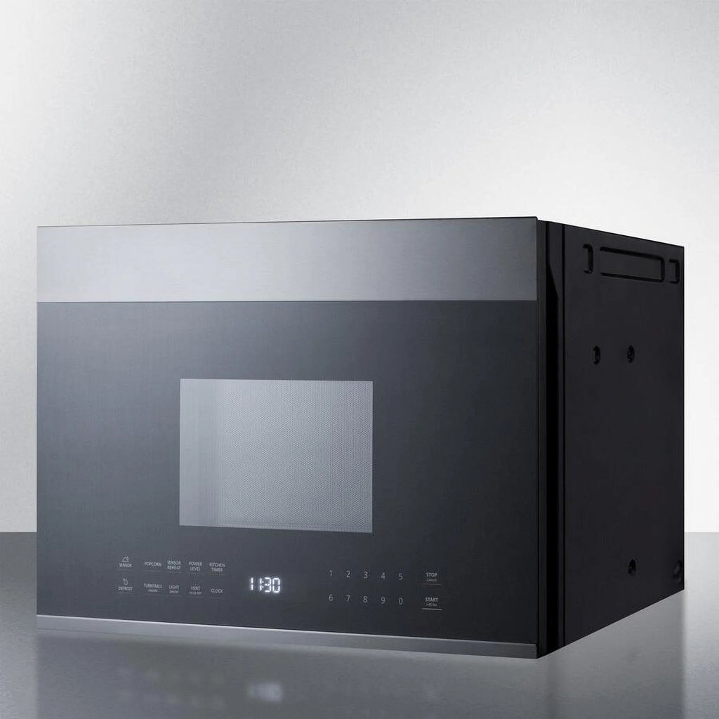 24 in. Wide Over-the-Range Microwave, Black & Stainless Steel K542429