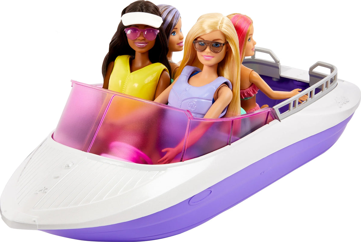 Barbie Dolls with Boat Playset M46905